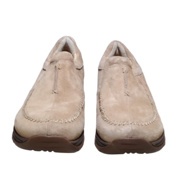 Flat Tire women tan leather flat shoes Size 9 - Picture 5 of 8